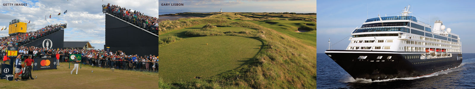 British Open Championship Golf Tours and Golf Cruises